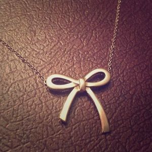 Tiffany And Co. Ribbon Necklace